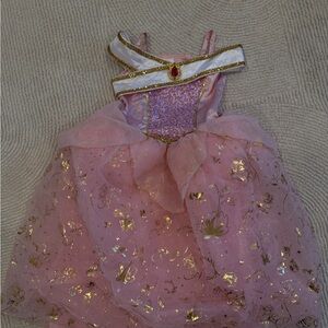 Disney Princess Aurora Dress 9/10 years
